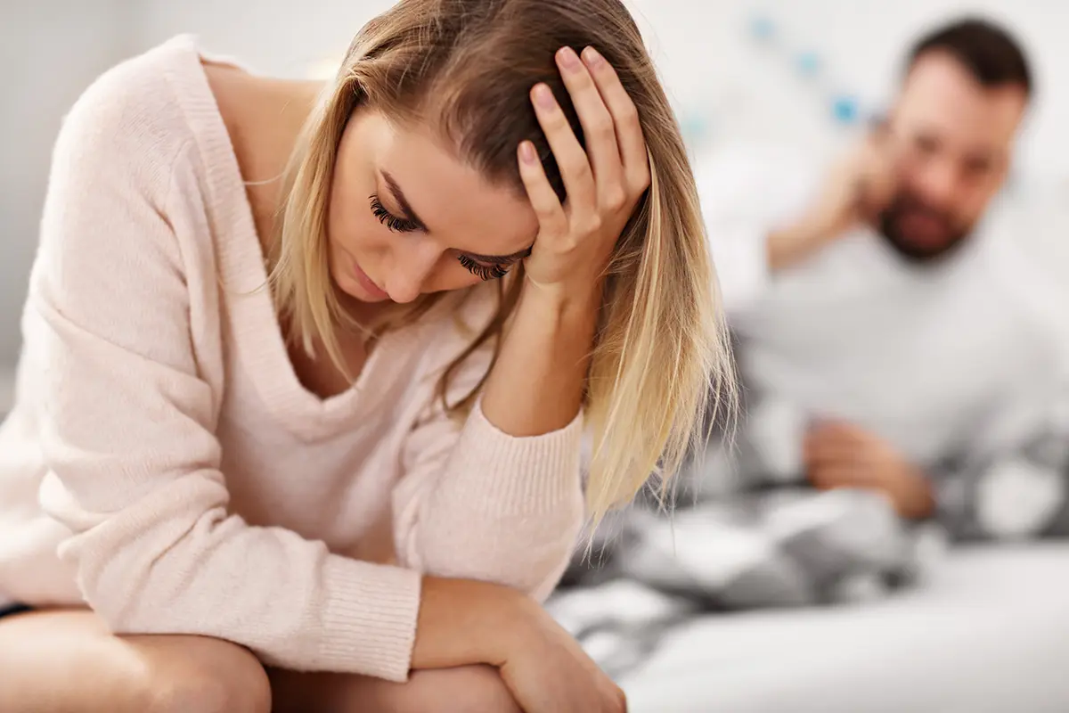 Abnahme der sexuellen Empfindlichkeit, schmerzhaftes Sexualleben